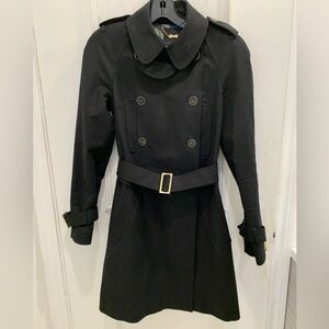 Ted Baker London Kolome black trench coat. Size Ted 0 (2 U.S.)